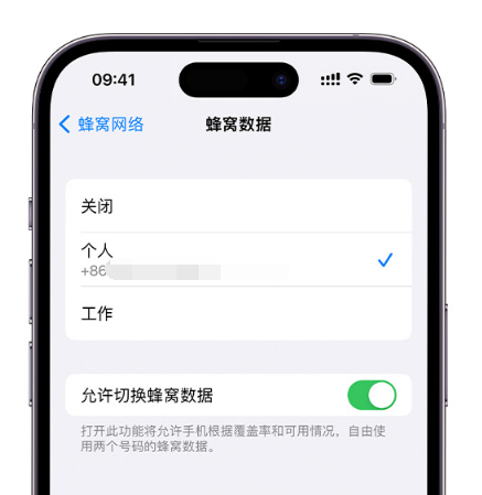 东城街道苹果维修服务分享如何在iPhone上使用双卡 