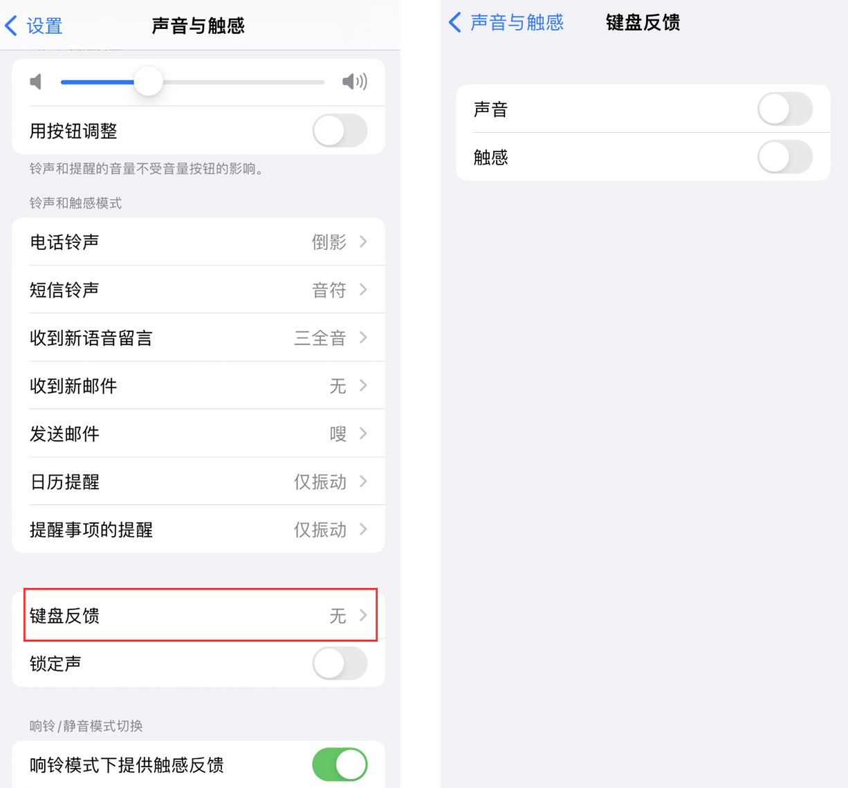 东城街道苹果手机维修分享iOS 16 小细节：支持开启 iPhone 键盘声音及触感反馈 