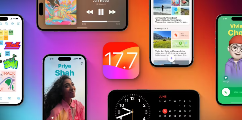 东城街道苹果手机维修分享苹果 iOS / iPadOS 17.7.1 正式版推送 